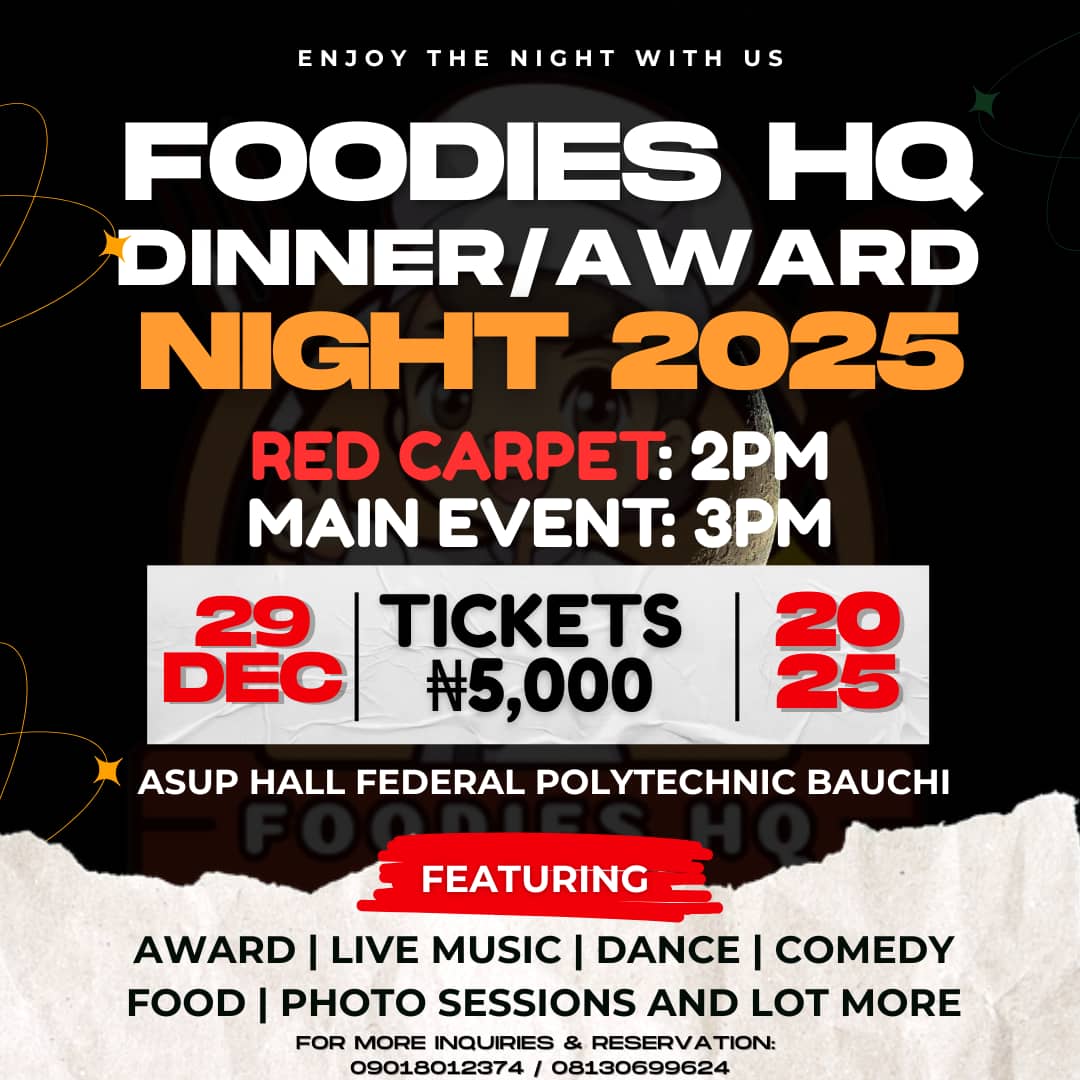 Foodies HQ Dinner & Award Night 2025
